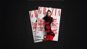 Karma à l'honneur dans Grazia